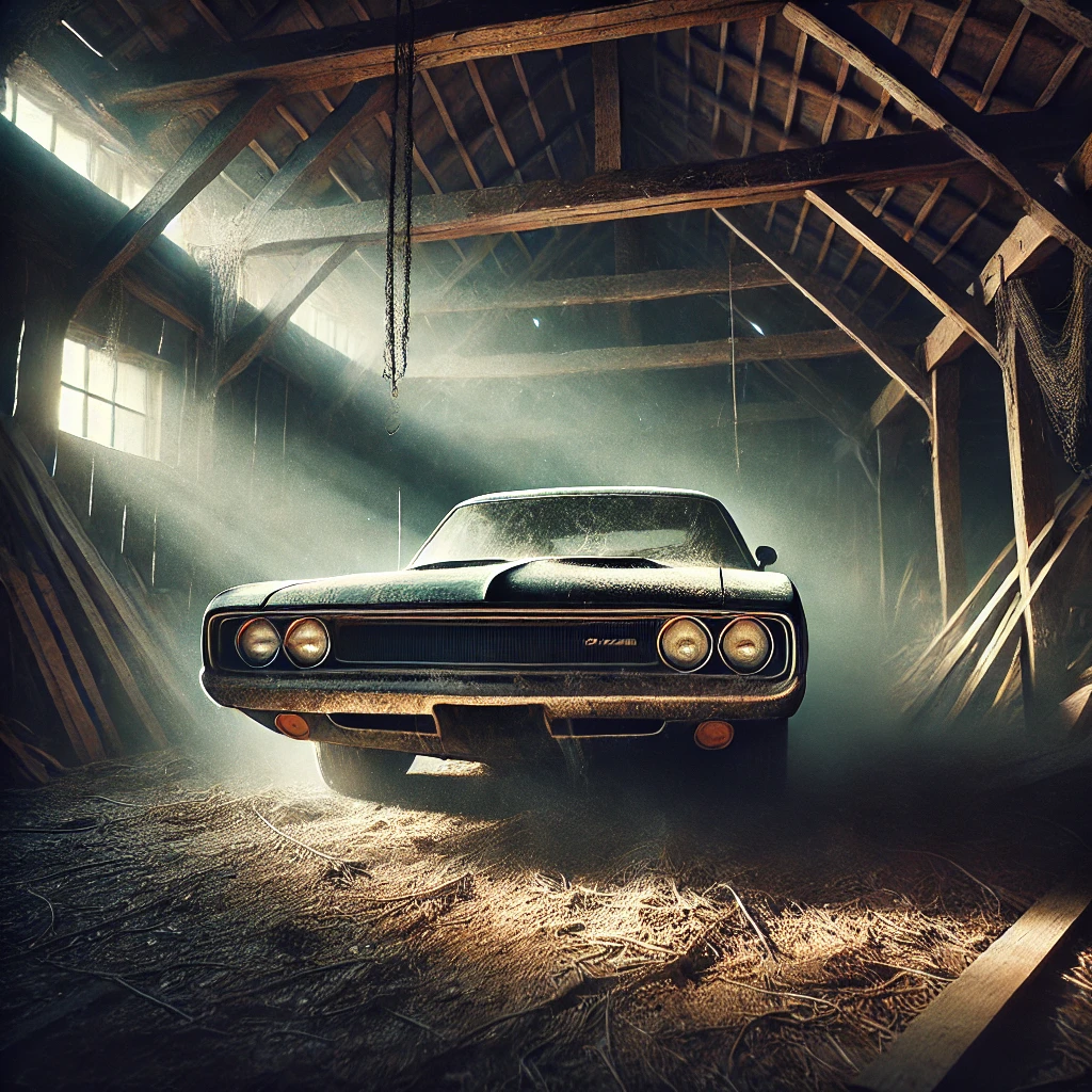 The Silent Garage: Forgotten Muscle Cars and the Echoes of Speed