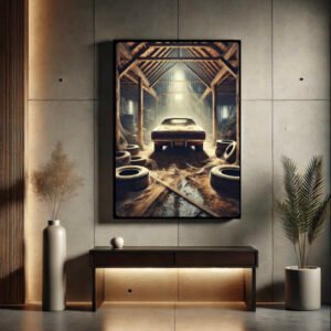 The Forgotten Machine – Framed Wall Art (Limited Edition)
