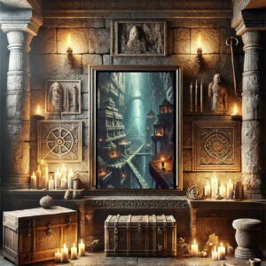 Abyss Temple Wall Art