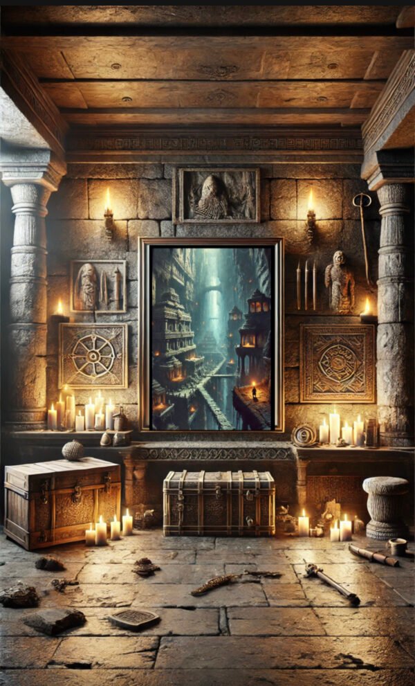 Abyss Temple Wall Art