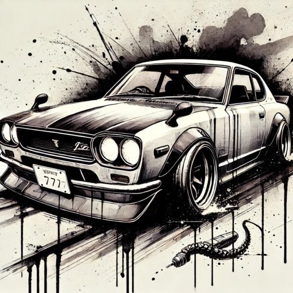 JDM Car T-Shirt – 1 Street Legend That Refuses to Die - Image 4