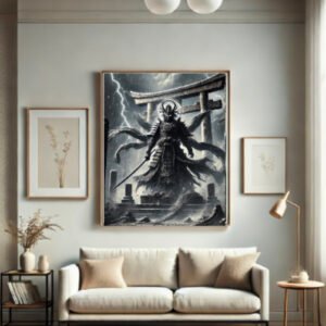 Samurai wall art