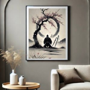 Samurai wall art