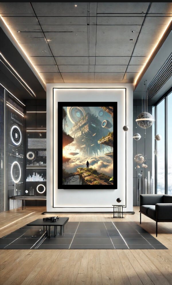 Floating Ruins Wall Art