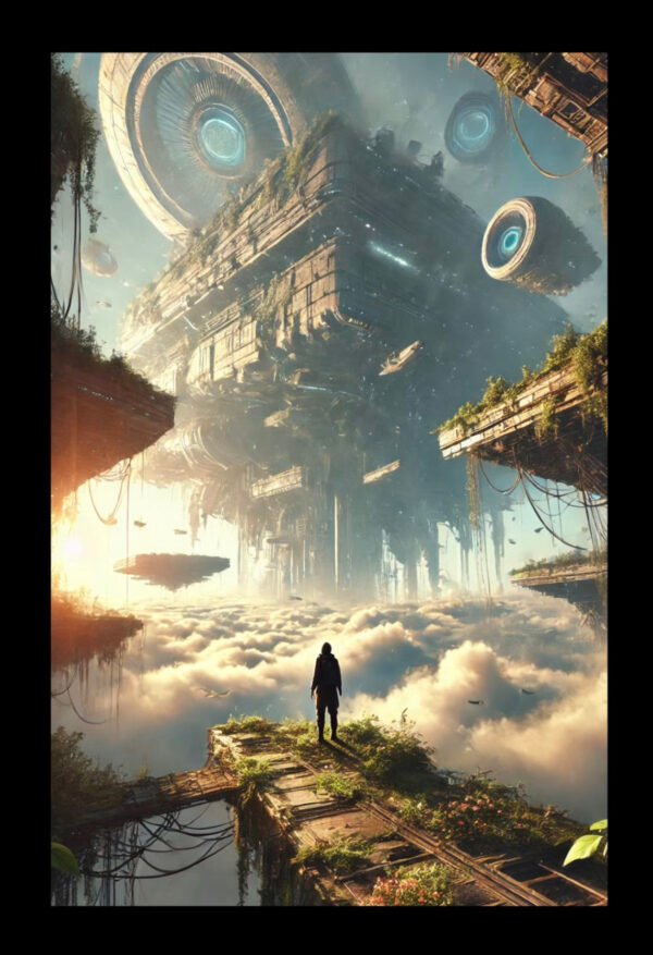 Floating Ruins Wall Art