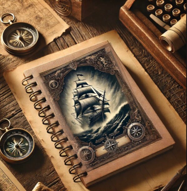 LEGENDARY RELIC — Lost Voyages Spiral Notebook