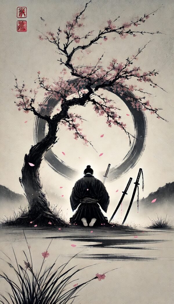Samurai wall art