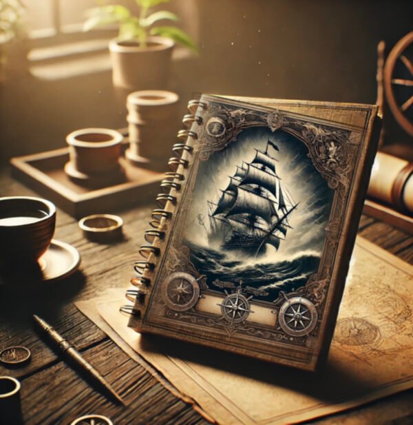 LEGENDARY RELIC — Lost Voyages Spiral Notebook - Image 2