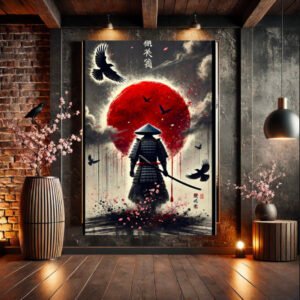 The Silent Watcher — Under the Blood Moon Subtitle: Ancestral Spirit of the Forgotten Blade