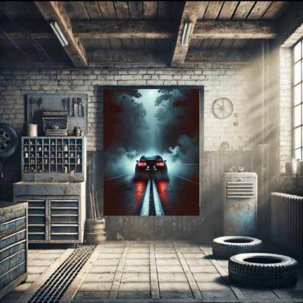 Midnight Smoke – 1 Forgotten Machine Wall Art Limited Edition - Image 4