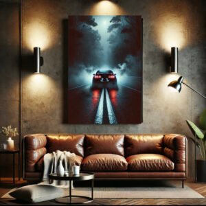 Midnight Smoke – 1 Forgotten Machine Wall Art Limited Edition