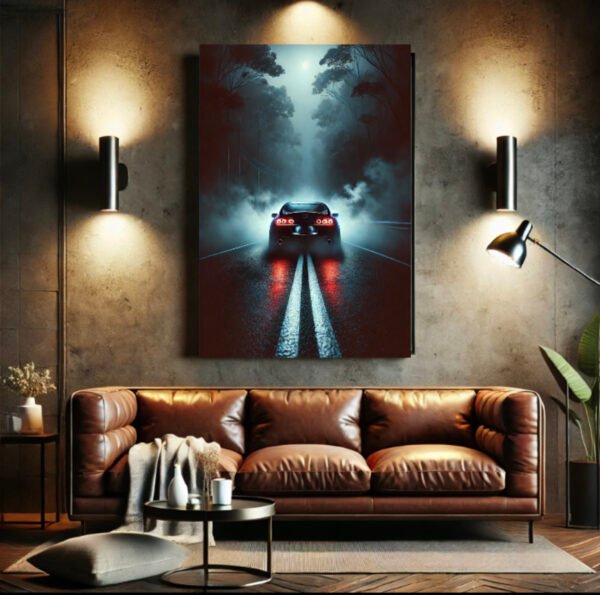 Midnight Smoke – 1 Forgotten Machine Wall Art Limited Edition