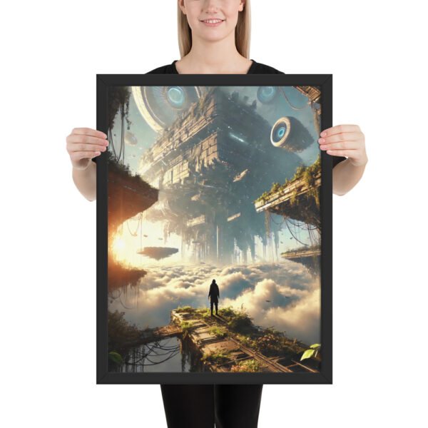 Floating Ruins Wall Art – 1 Epic Escape to a Forgotten Sky Civilizatio - Image 2