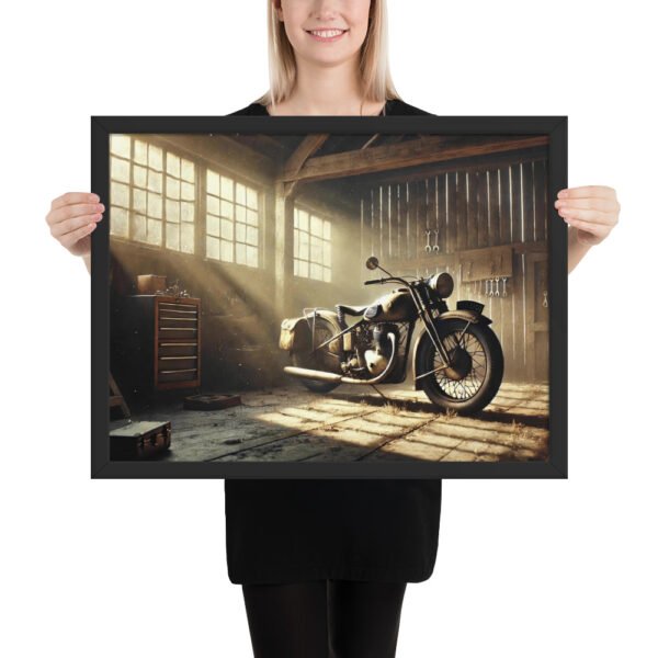 Forgotten Motorcycle Wall Art – 1 Legendary Print for Retro Machine Lovers - Image 2