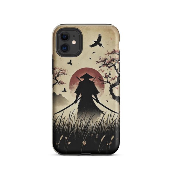 Shadow of the Ronin – Ancient Samurai iPhone Case - Image 2