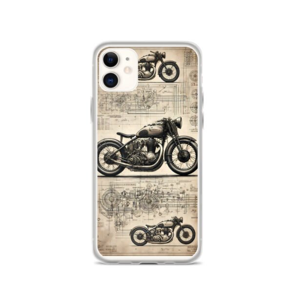 Mystic Blueprint of a Forgotten Motorcycle – Vintage Steampunk - Image 5