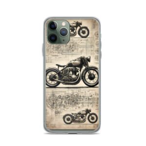 Mystic Blueprint of a Forgotten Motorcycle – Vintage Steampunk