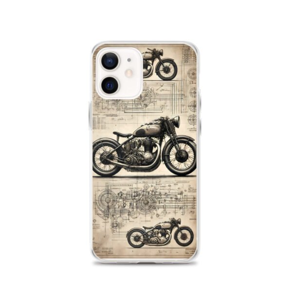 Mystic Blueprint of a Forgotten Motorcycle – Vintage Steampunk - Image 13