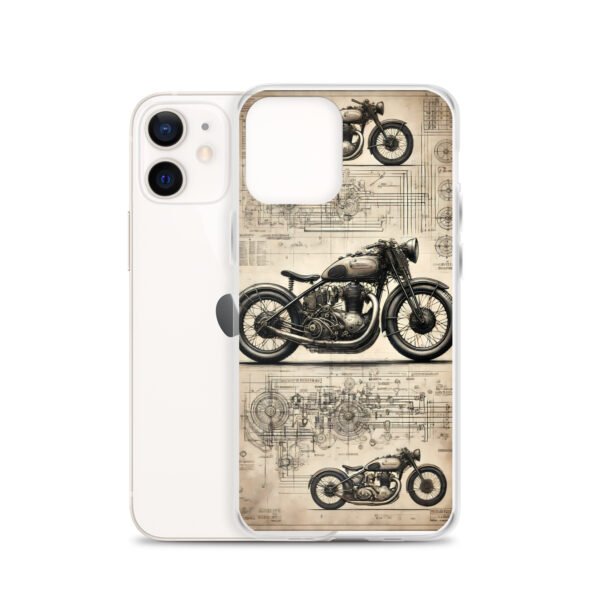 Mystic Blueprint of a Forgotten Motorcycle – Vintage Steampunk - Image 14