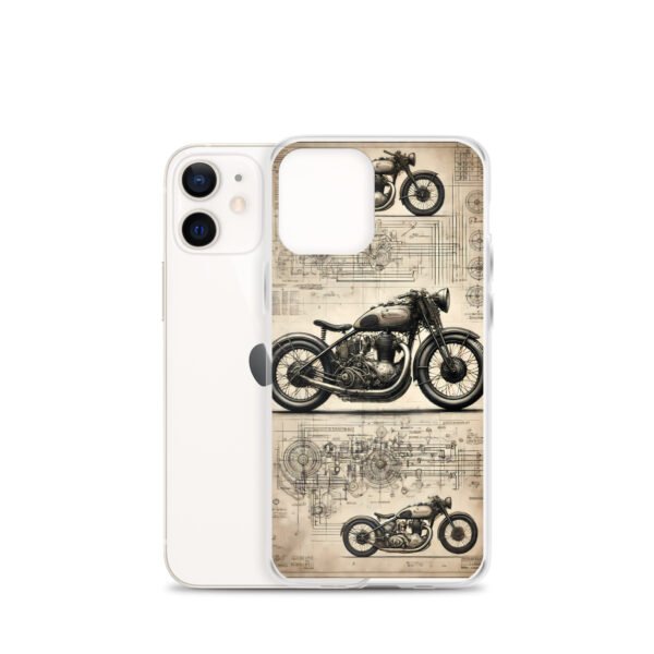 Mystic Blueprint of a Forgotten Motorcycle – Vintage Steampunk - Image 8