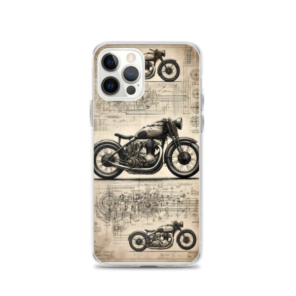 Mystic Blueprint of a Forgotten Motorcycle – Vintage Steampunk - Image 11
