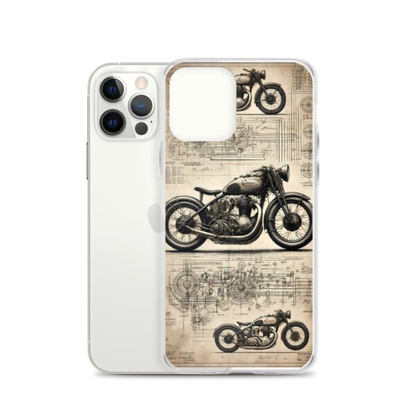 Mystic Blueprint of a Forgotten Motorcycle – Vintage Steampunk - Image 12