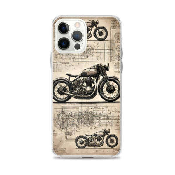 Mystic Blueprint of a Forgotten Motorcycle – Vintage Steampunk - Image 9