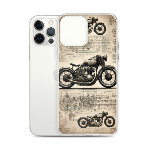 Mystic Blueprint of a Forgotten Motorcycle – Vintage Steampunk - Image 10