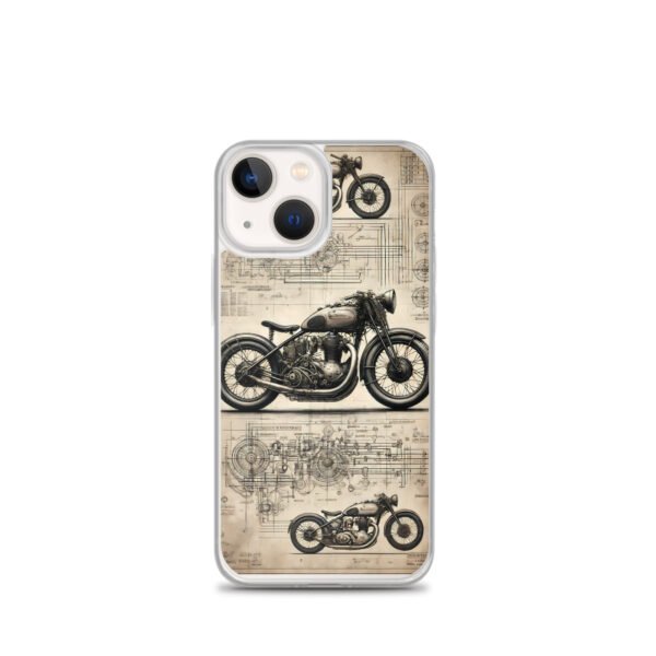 Mystic Blueprint of a Forgotten Motorcycle – Vintage Steampunk - Image 15