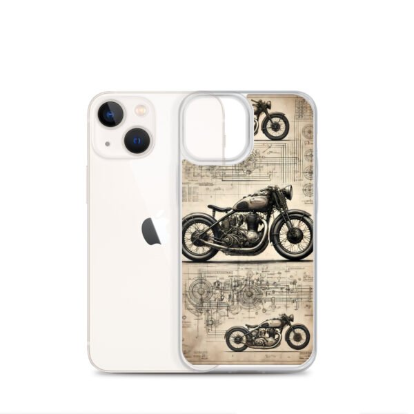 Mystic Blueprint of a Forgotten Motorcycle – Vintage Steampunk - Image 16